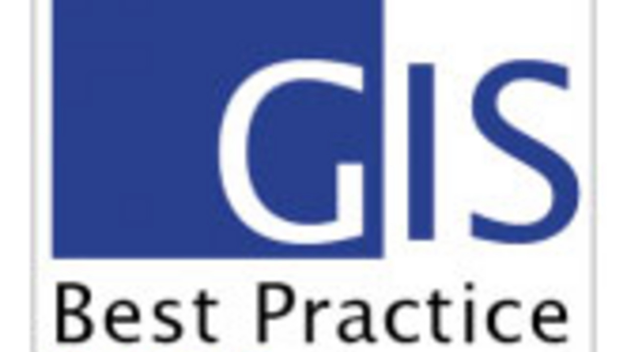 Logo des GIS-Best Practice Award 2015