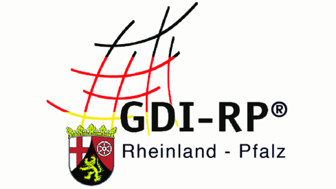 Logo der Geodateninfrastruktur Rheinland-Pfalz