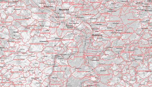 Generalisierte Bodenrichtwerte Ausschnitt aus den generalisierten Bodenrichtwerten